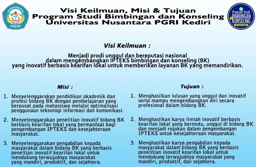 Visi Keilmuan Misi Tujuan Prodi Bk